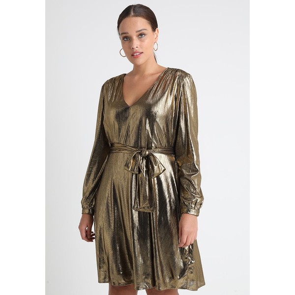 Glamorous Curve Sukienka koktajlowa bronze GLA21C04F