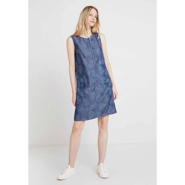 Opus WERONIE TROPICAL Sukienka letnia blue PC721C04O