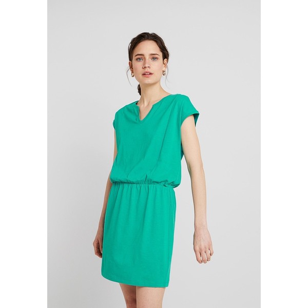 edc by Esprit Sukienka z dżerseju emerald green ED121C0MB