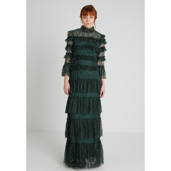 By Malina CARMINE DRESS Suknia balowa pine green BYC21C004