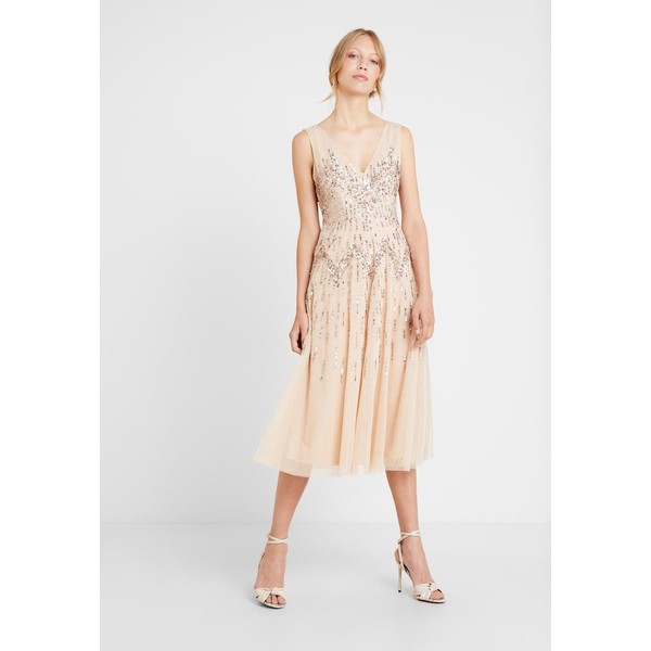 Lace & Beads RUMI DRESS Sukienka koktajlowa nude LS721C095
