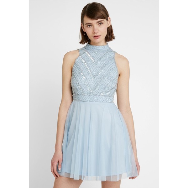 Lace & Beads SUELEN SKATER Sukienka koktajlowa sky blue LS721C07K