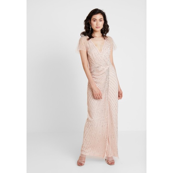 Lace & Beads MAYSIE MAXI Suknia balowa blush LS721C099